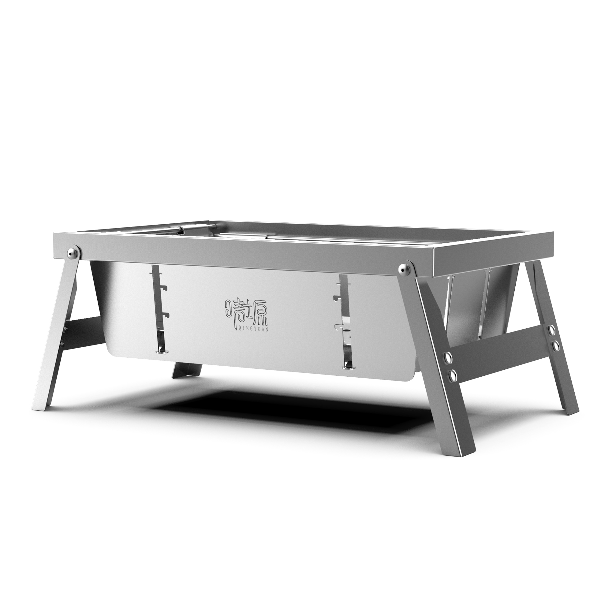 Camping Cooking On Fire - Camping Picnic Stove Outdoor Stainless Steel