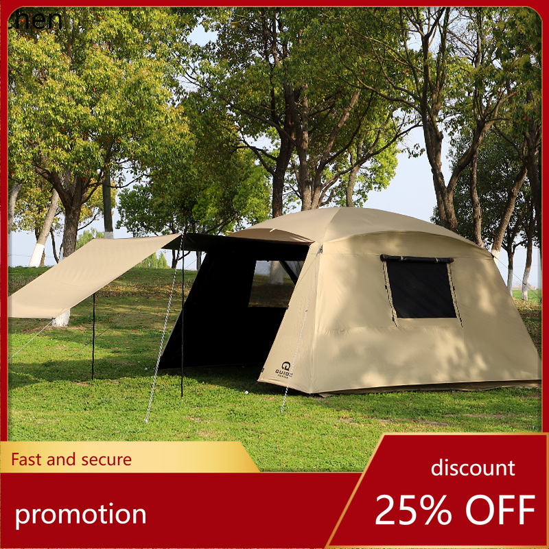 Camping Cooking Canopy - HXL outdoor mosquito-proof pergola camping self-driving