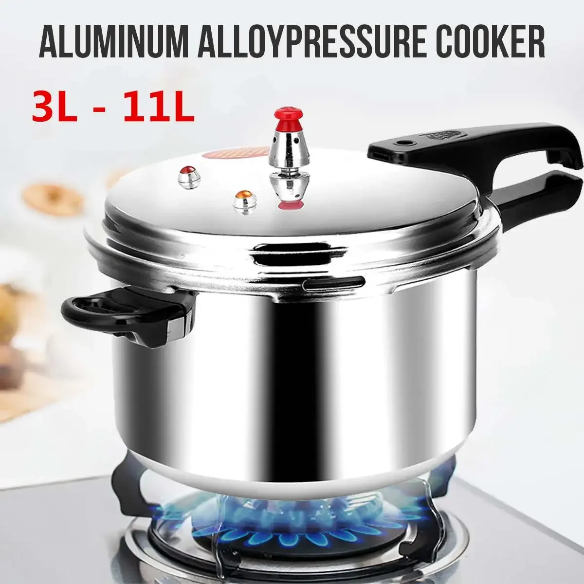 Camping Cooking On Fire - 18/20/22/28cm Kitchen Pressure Cooker Electric Stove