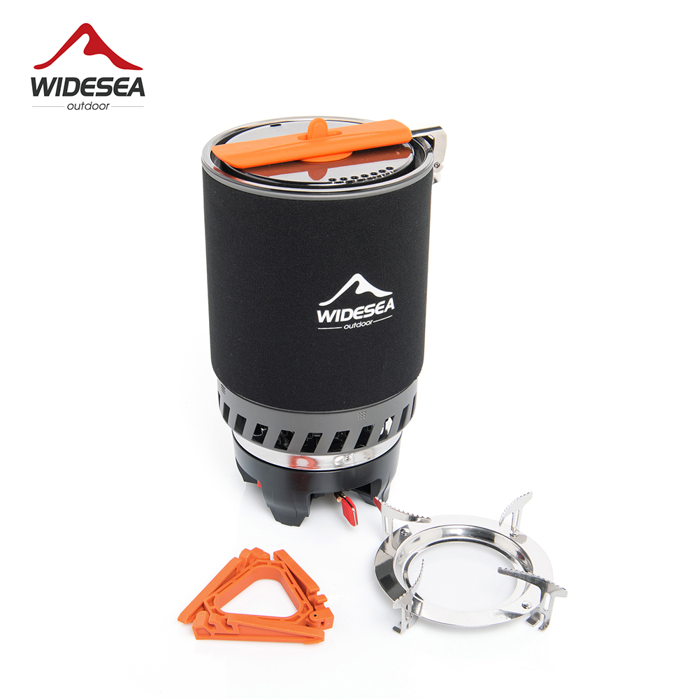 Camping Cooking Ware Set - Widesea Camping Cooking System with Heat