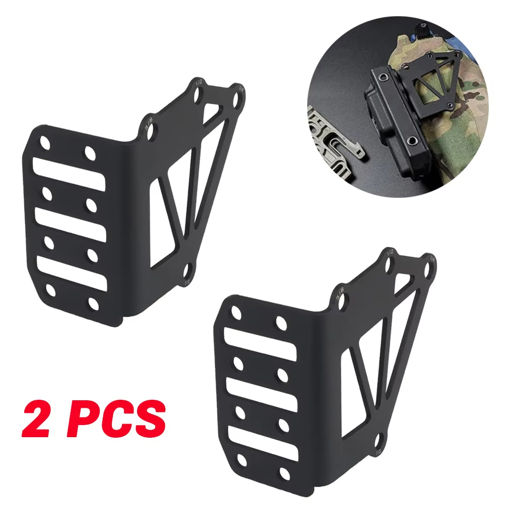 Camping Cooking Bowl - 2pcs Holster Adapter Platform Stainless Steel