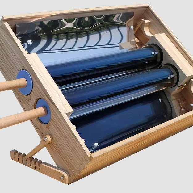 Camping Cooking Youtube - Double Tube Wooden Solar Cooker LP-70-530D