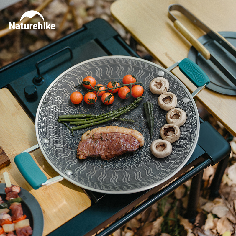 Camping Cooking Pan - Naturehike BBQ Cooking Grill Pan Camping