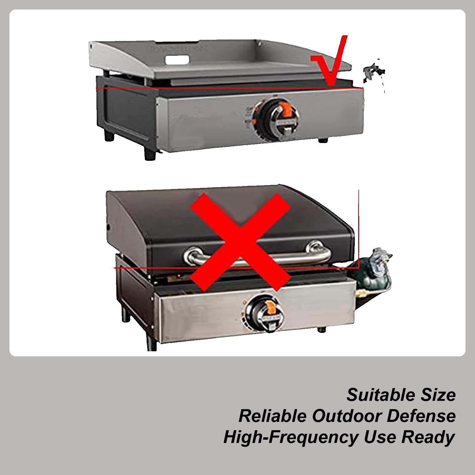 Camping Cooking Area - Grilling Cover Heavy Duty Waterproof Table