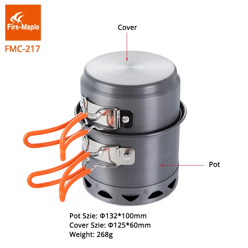 Fire Maple Camping Cookware Se - Camping Cooking Ware Set のレビューと価格