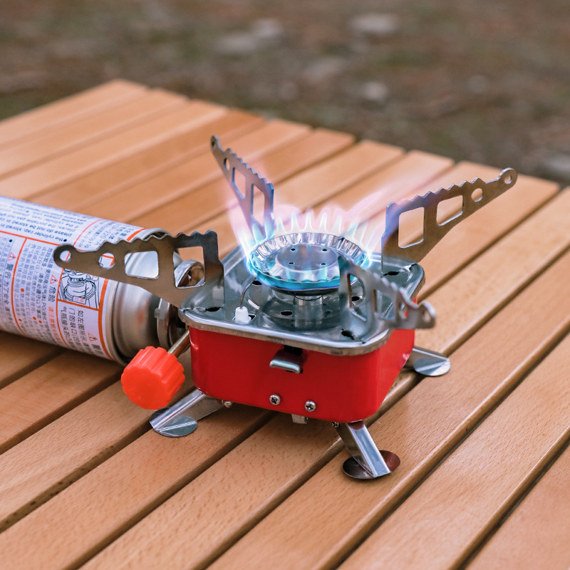 Outdoor Mini Square Stove Camp - Camping Cooking On Fire のレビューと価格