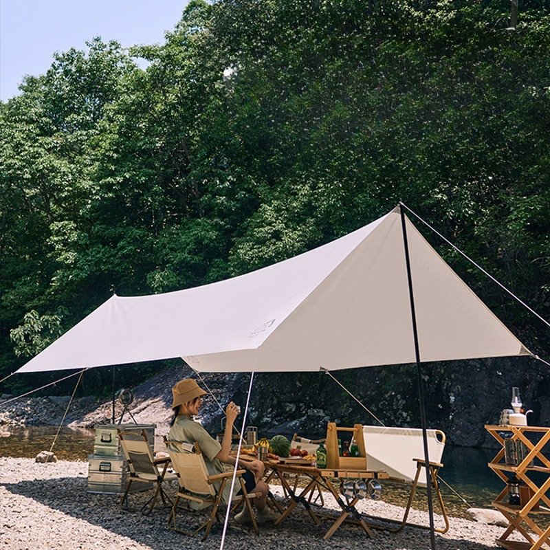 Outdoor Portable Blackout Viny - Camping Cooking Canopy のレビューと価格