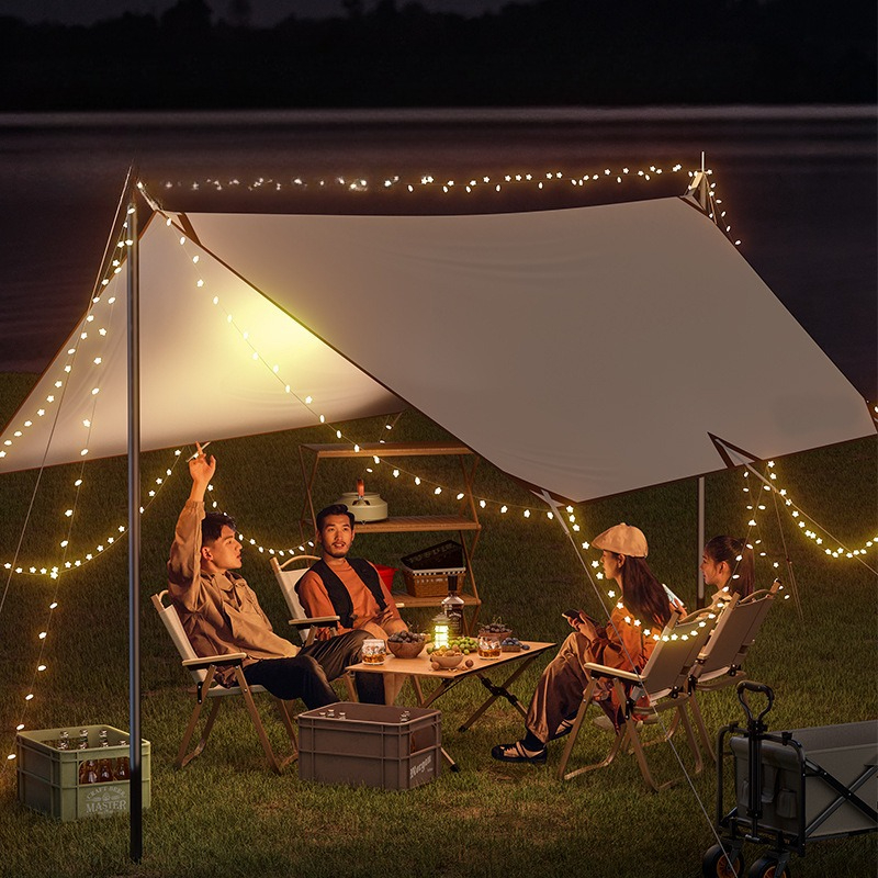 Outdoor Portable Blackout Viny - Camping Cooking Canopy のレビューと価格