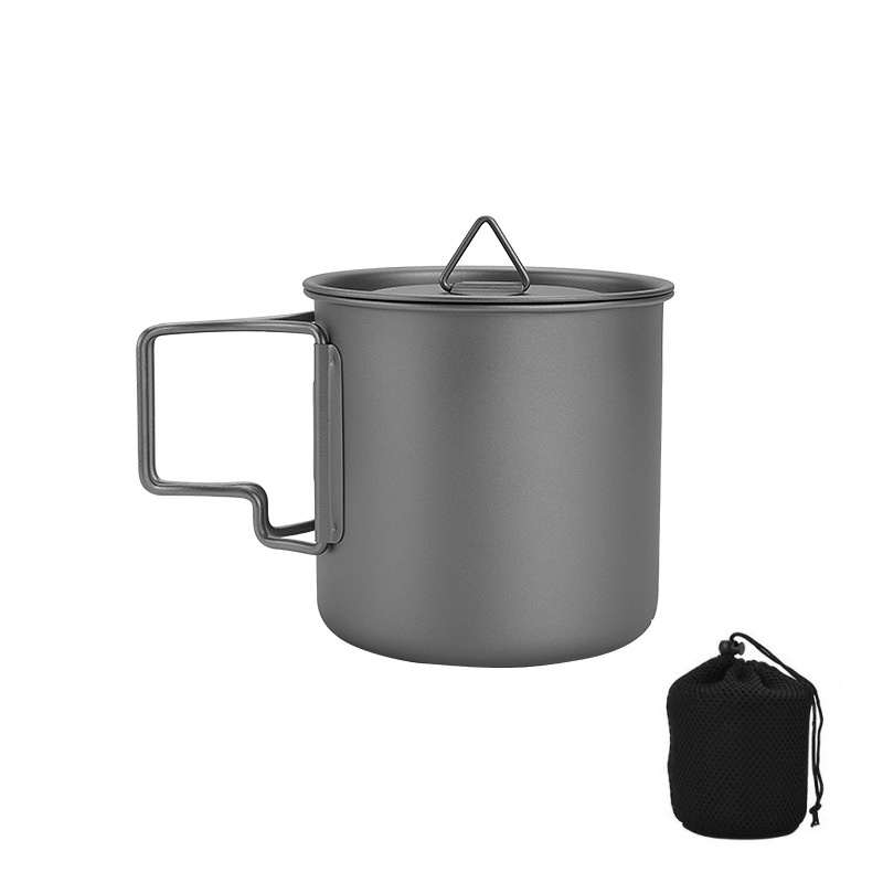 Titanium Camping Mug with Fold - Camping Cooking Set With Bag のレビューと価格