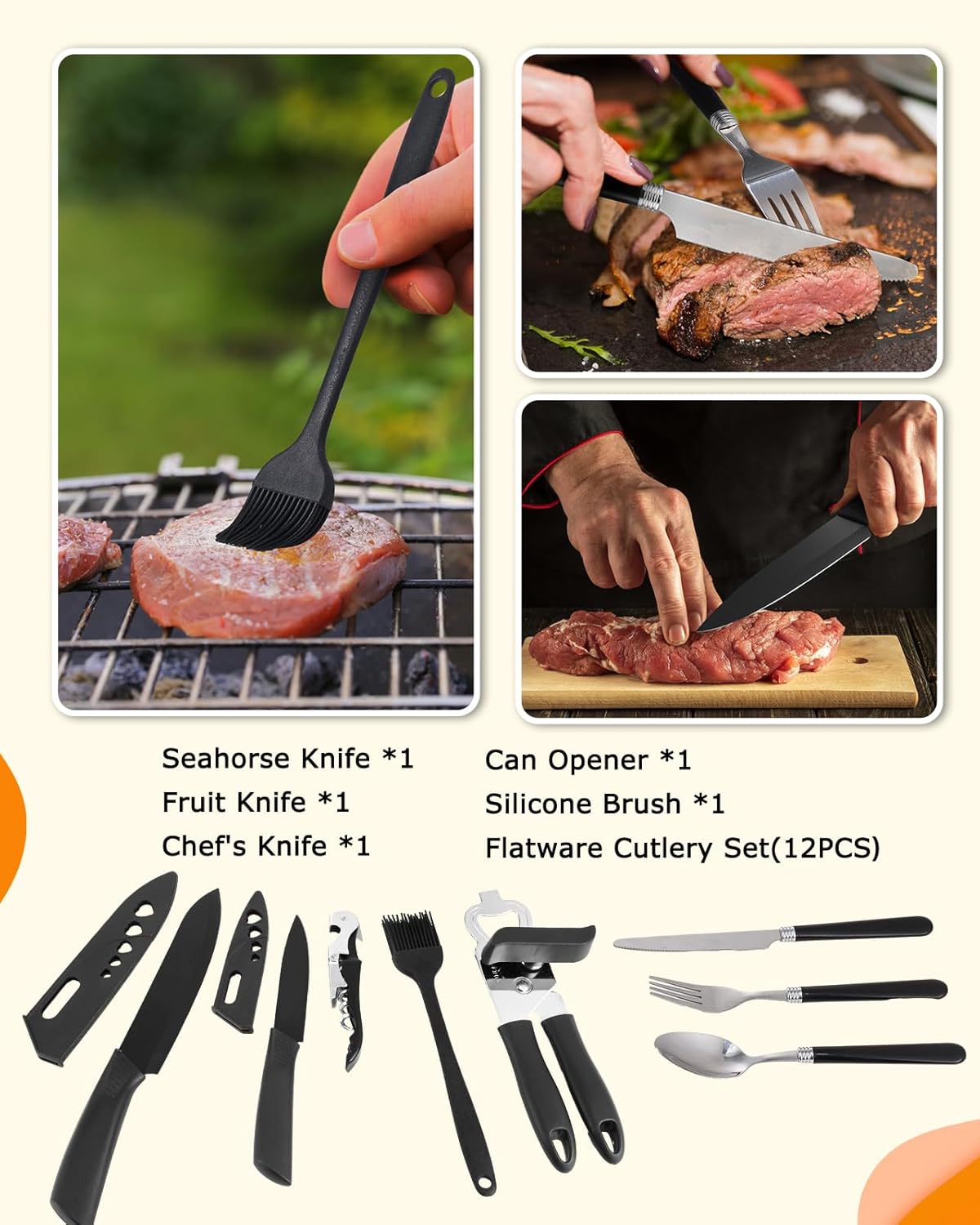 45-Piece Camping Cookware Set  - Camping Cooking Tent のレビューと価格