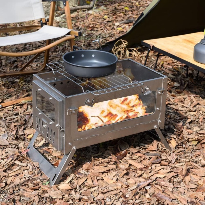 430 Stainless Steel Portable T - Camping Cooking Tent のレビューと価格
