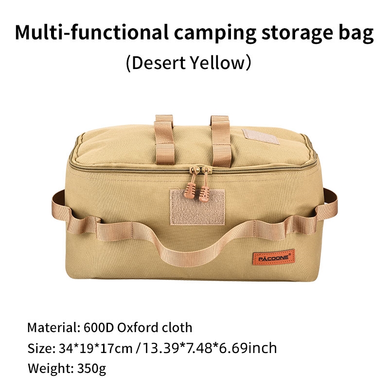 PACOONE Portable Camping Stora - Camping Cooking Set With Bag のレビューと価格