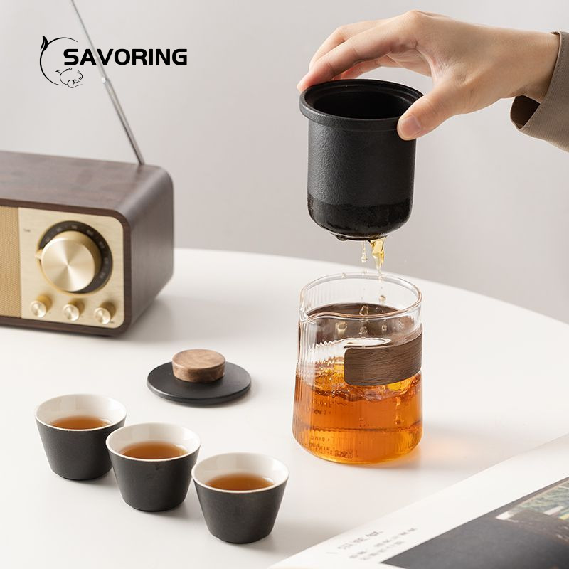 Simple Chinese Ceramic Tea Set - Camping Cooking Bowl のレビューと価格
