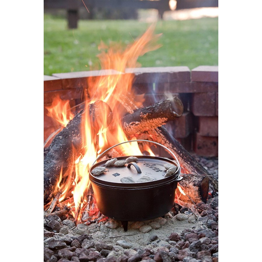 8 Quart Pre-Seasoned Cast Iron - Cooking Outdoor Camping のレビューと価格