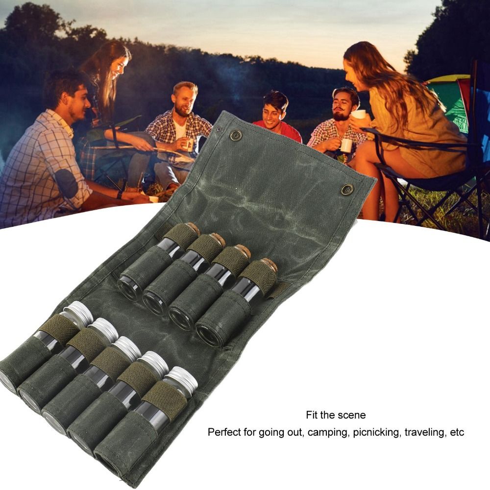 9 Pcs Durable Canvas Portable  - Camping Cooking Youtube のレビューと価格