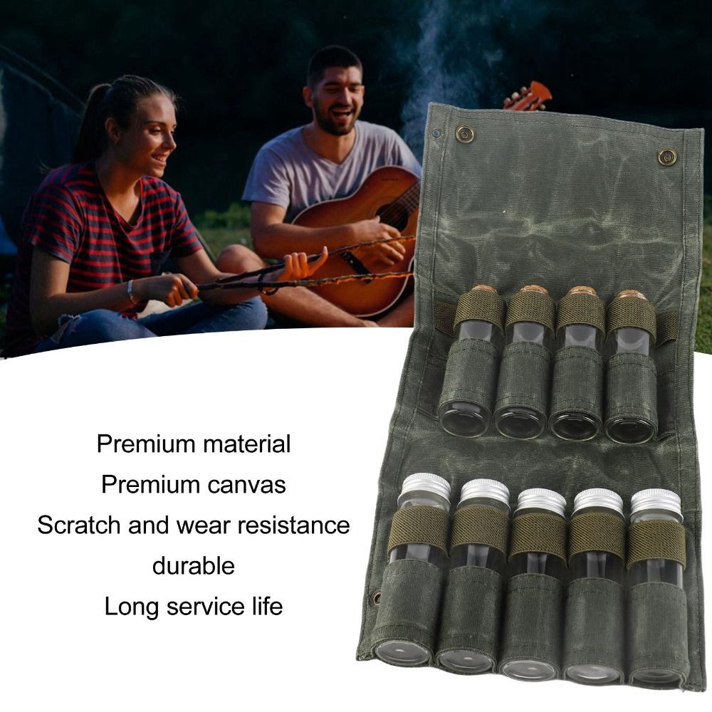 9 Pcs Durable Canvas Portable  - Camping Cooking Youtube のレビューと価格
