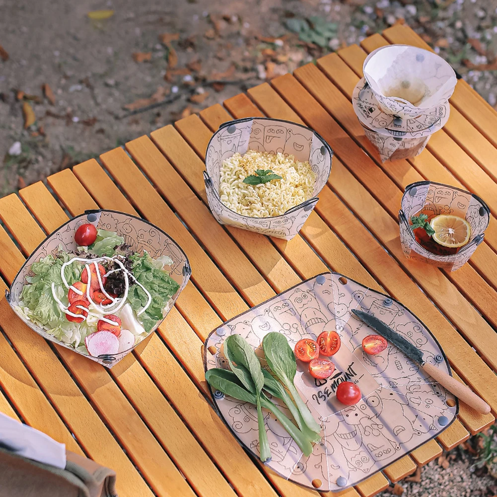 PP Foldable Dinnerware Portabl - Camping Cooking Bowl のレビューと価格