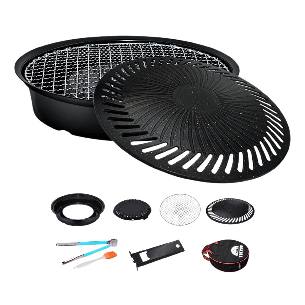Korean Smokeless Barbecue Gril - Camping Cooking Bowl のレビューと価格