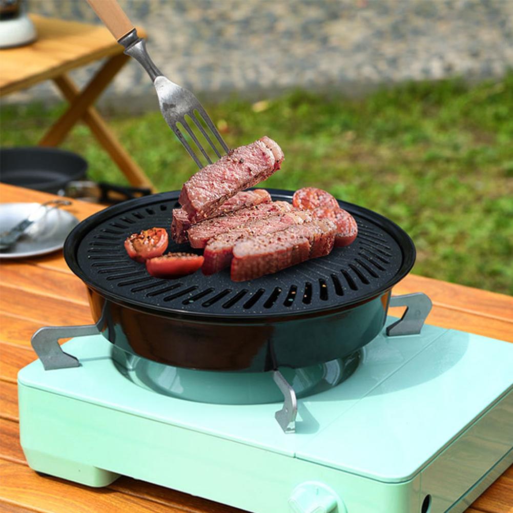 Korean Smokeless Barbecue Gril - Camping Cooking Bowl のレビューと価格
