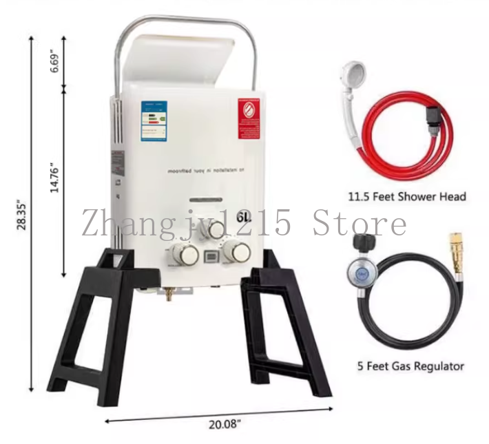 Propane LPG  Gas Tankless Wate - Camping Cooking Tent のレビューと価格