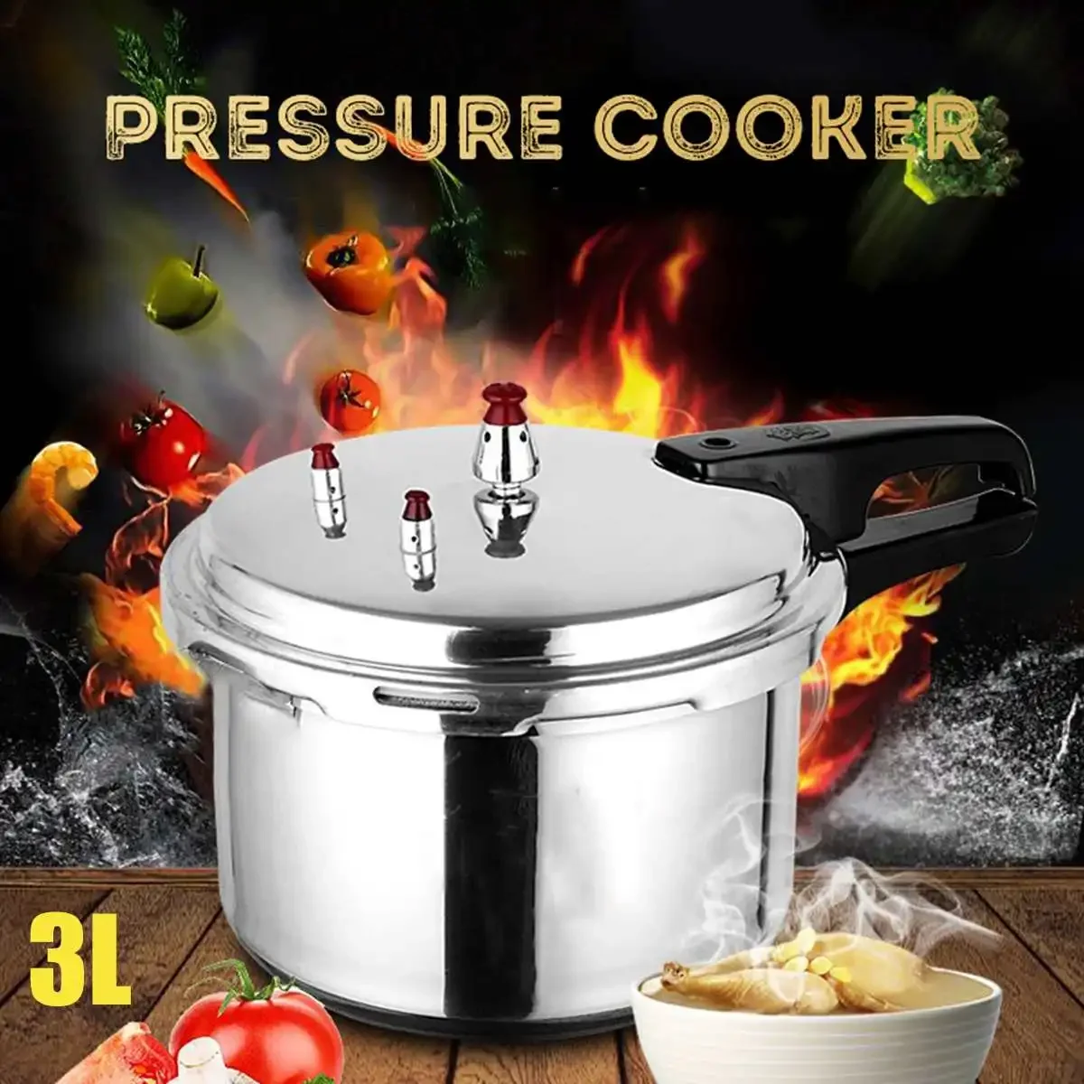 18/20/22/28cm Kitchen Pressure - Camping Cooking On Fire のレビューと価格