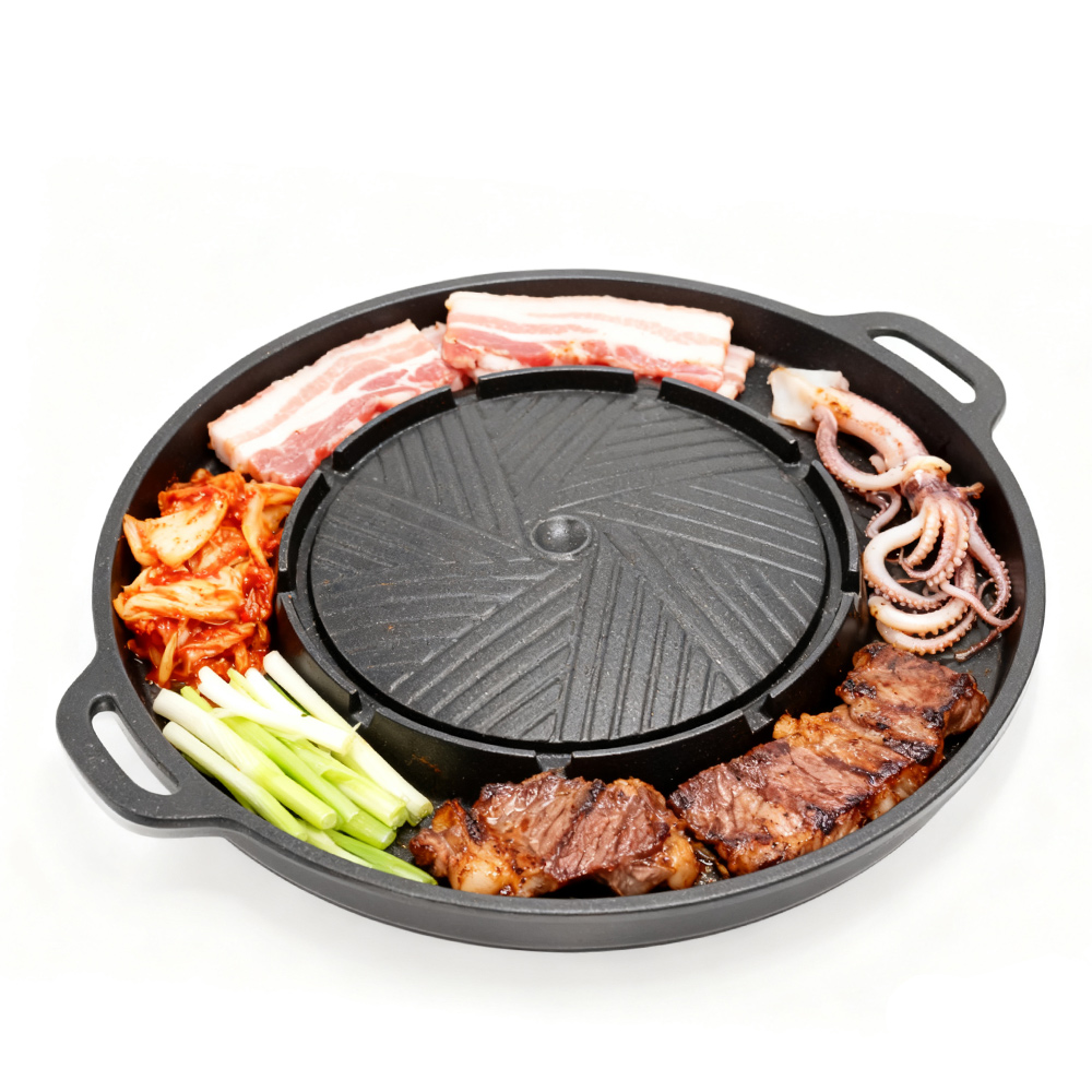 KOSUN Korean BBQ Grill Pan 2 i - Camping Cooking Bowl のレビューと価格