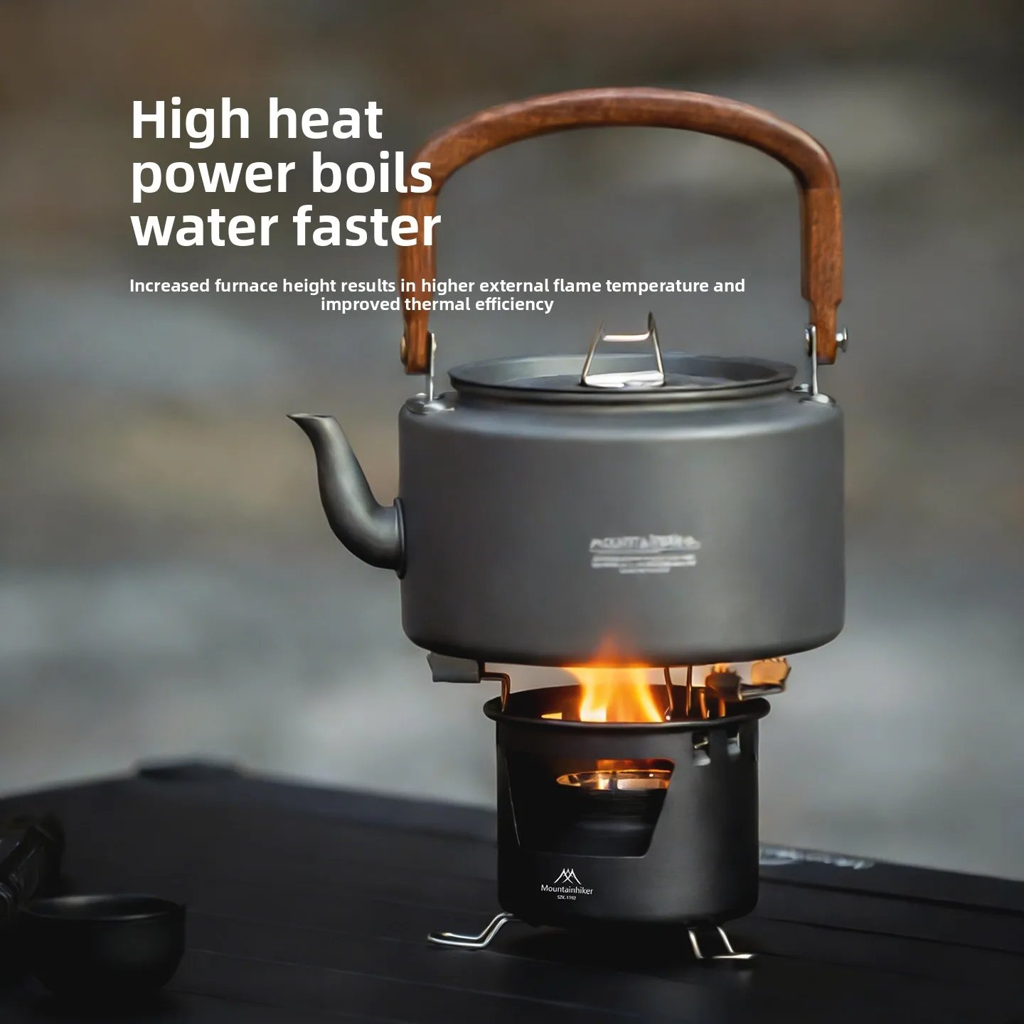 MOUNTAINHIKER Portable Alcohol - Camping Cooking On Fire のレビューと価格