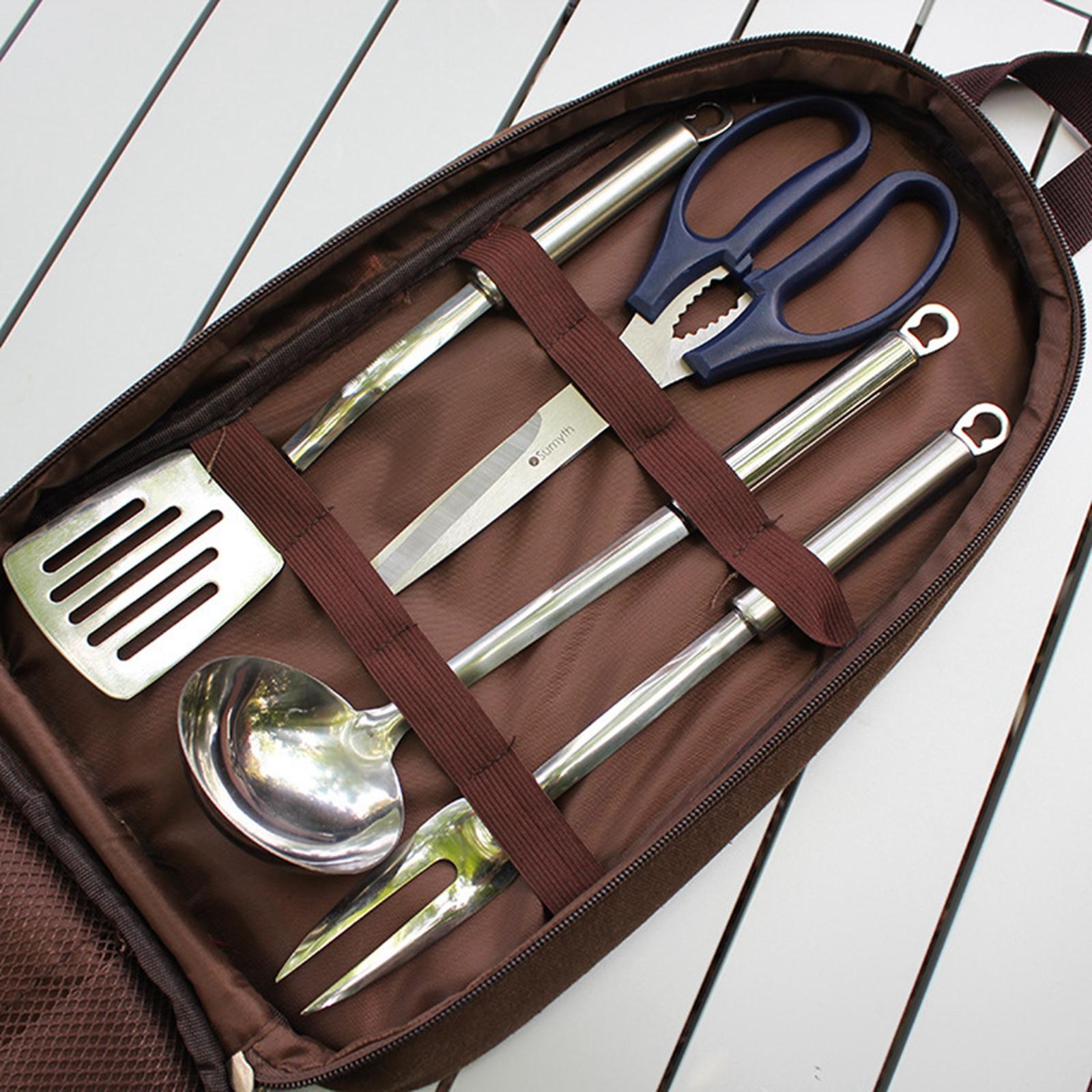 7pcs Camping Kitchen Utensil S - Camping Cooking Set With Bag のレビューと価格