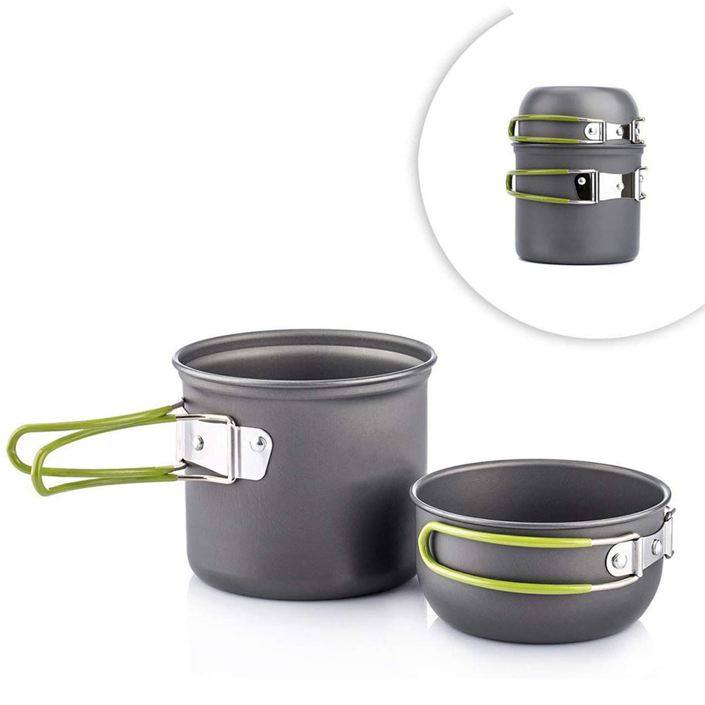 Ultralight Camping Pots Cookwa - Camping Cooking Ware Set のレビューと価格
