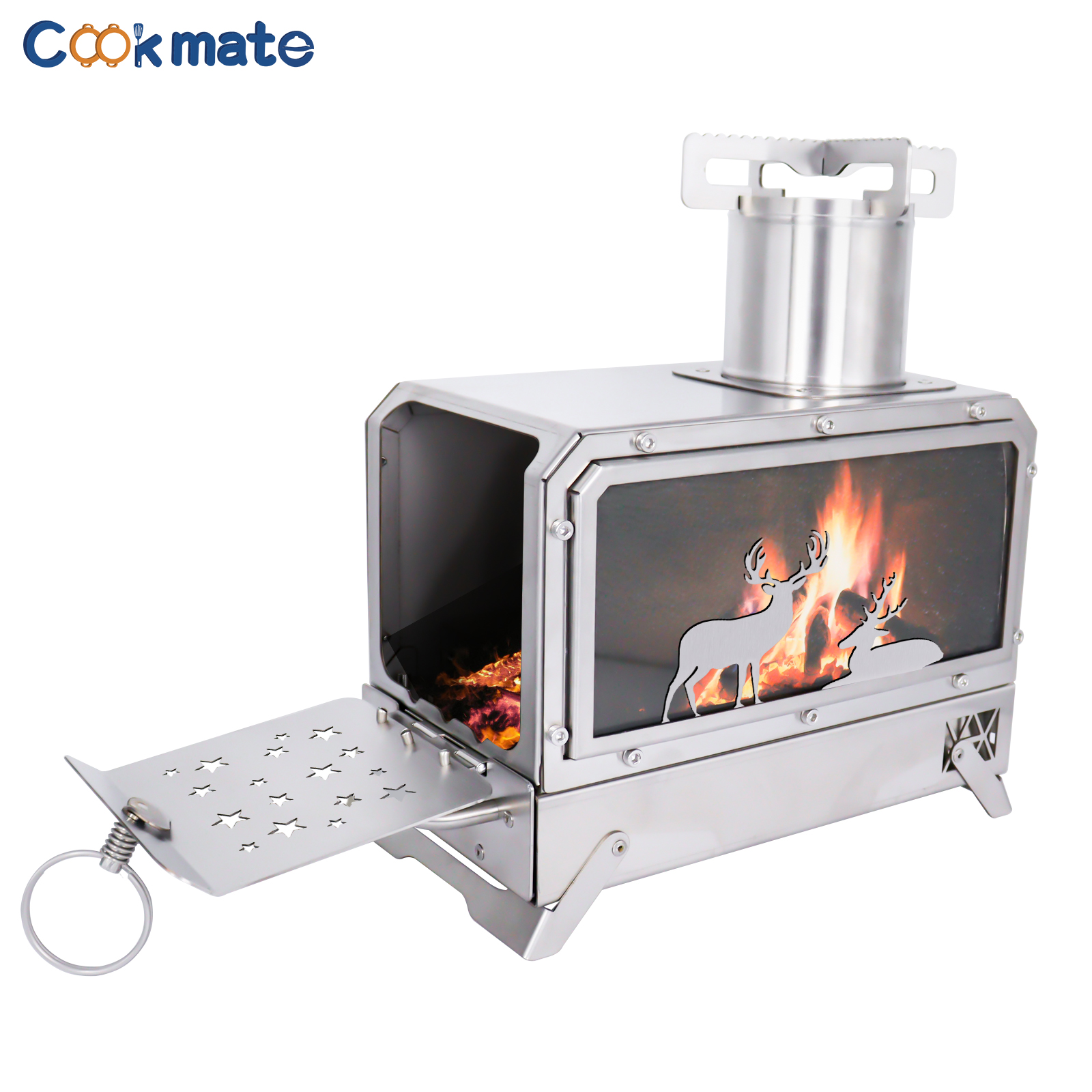 Stainless steel folding firewo - Camping Cooking Area のレビューと価格
