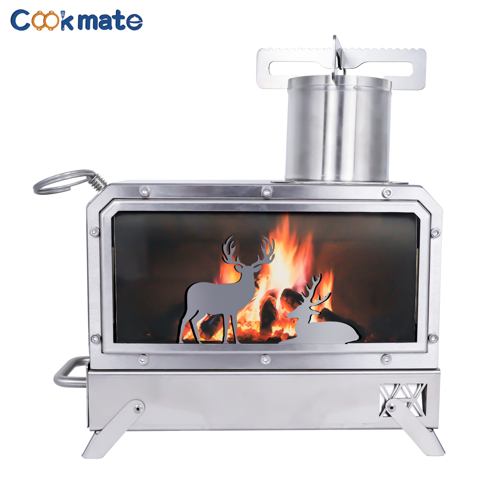 Stainless steel folding firewo - Camping Cooking Area のレビューと価格