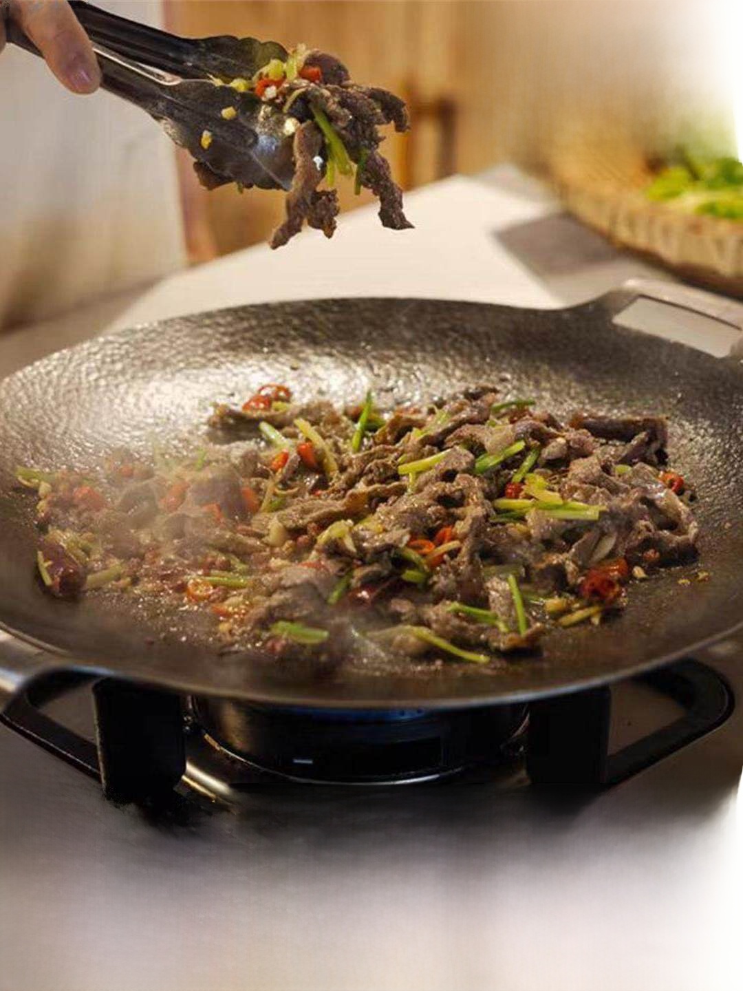 Outdoor Cast Iron Charcoal Gri - Camping Cooking Pan のレビューと価格