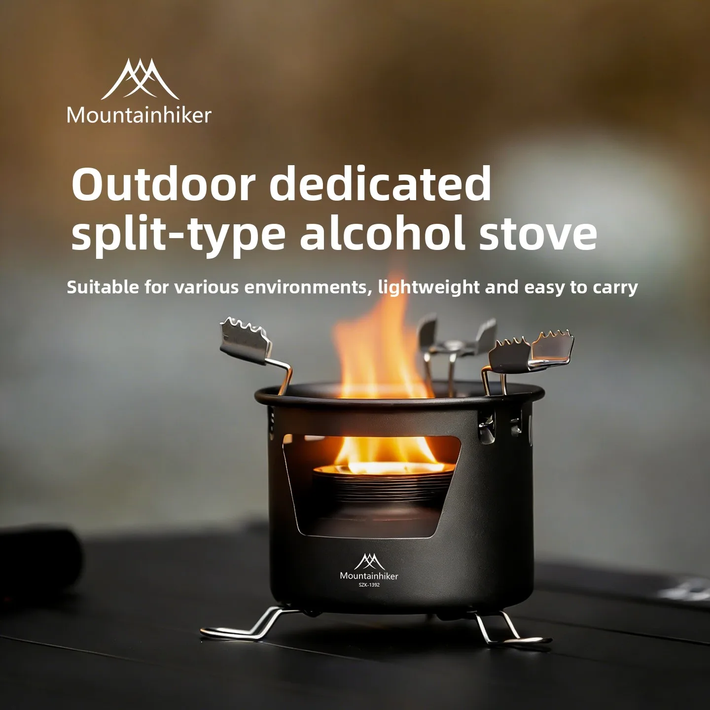MOUNTAINHIKER Outdoor Portable - Camping Cooking On Fire のレビューと価格
