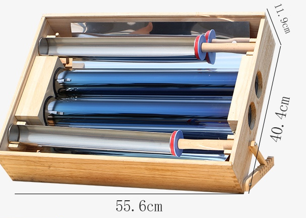 Double Tube Wooden Solar Cooke - Camping Cooking Youtube のレビューと価格