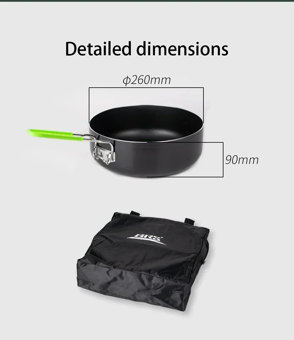 BRS-P26 Multifunctional2026 No - Camping Cooking Pan のレビューと価格