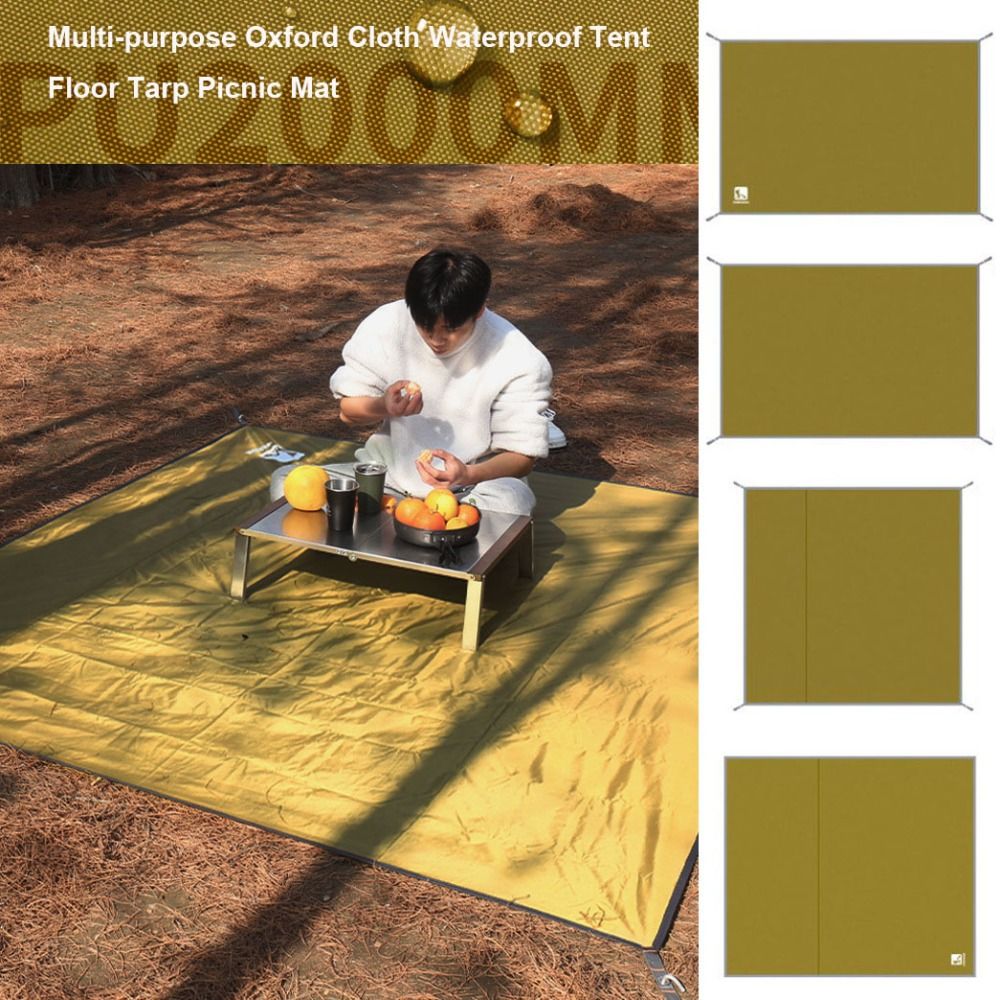 Multi-purpose Tent Floor Tarp  - Camping Cooking Tent のレビューと価格