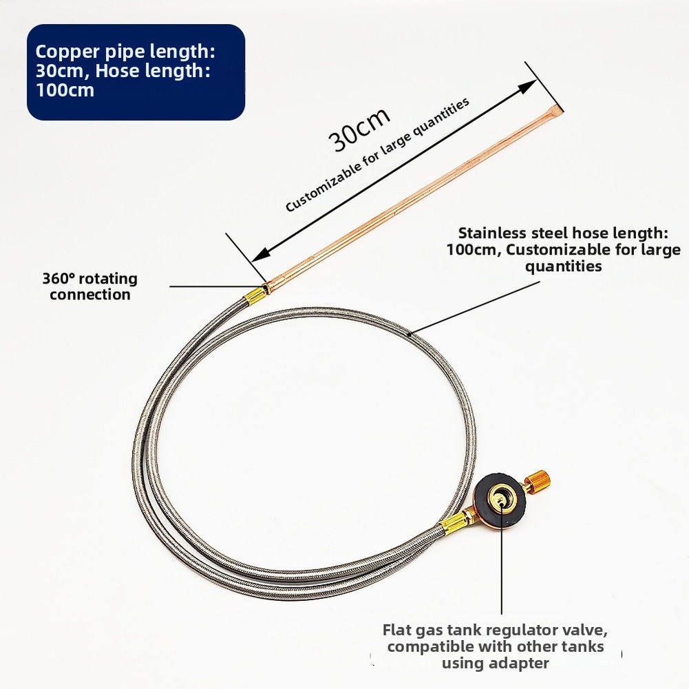 Copper Tube Handheld Fire Star - Camping Cooking Youtube のレビューと価格