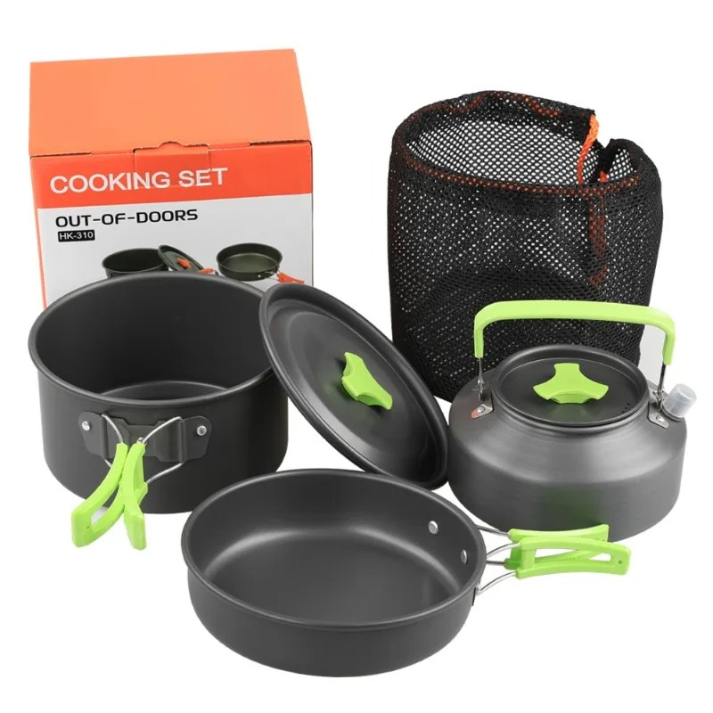 Camping Cooking Set, Outdoor K - Camping Cooking Set With Bag のレビューと価格