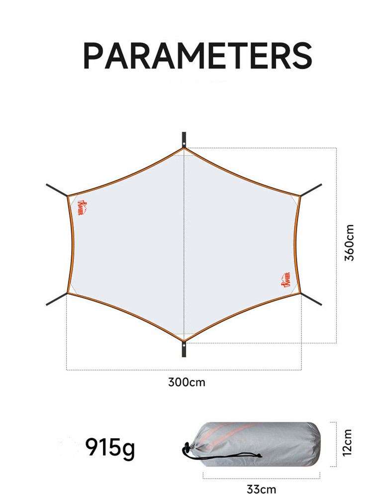 Sunshade canopy tent, sun-proo - Camping Cooking Tent のレビューと価格