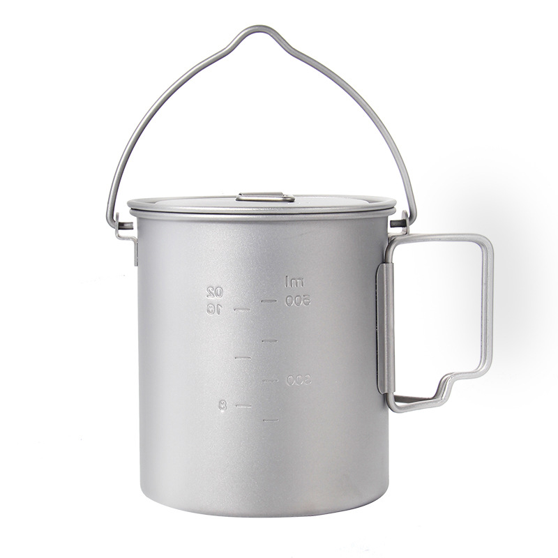 Outdoor Picnic Titanium Cookin - Camping Cooking Pan のレビューと価格