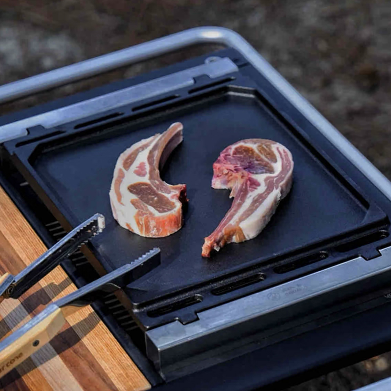 Outdoor Barbecue Grill Plate f - Camping Cooking Bowl のレビューと価格