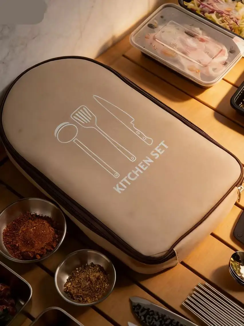 Multifunctional Portable Campi - Camping Cooking Set With Bag のレビューと価格