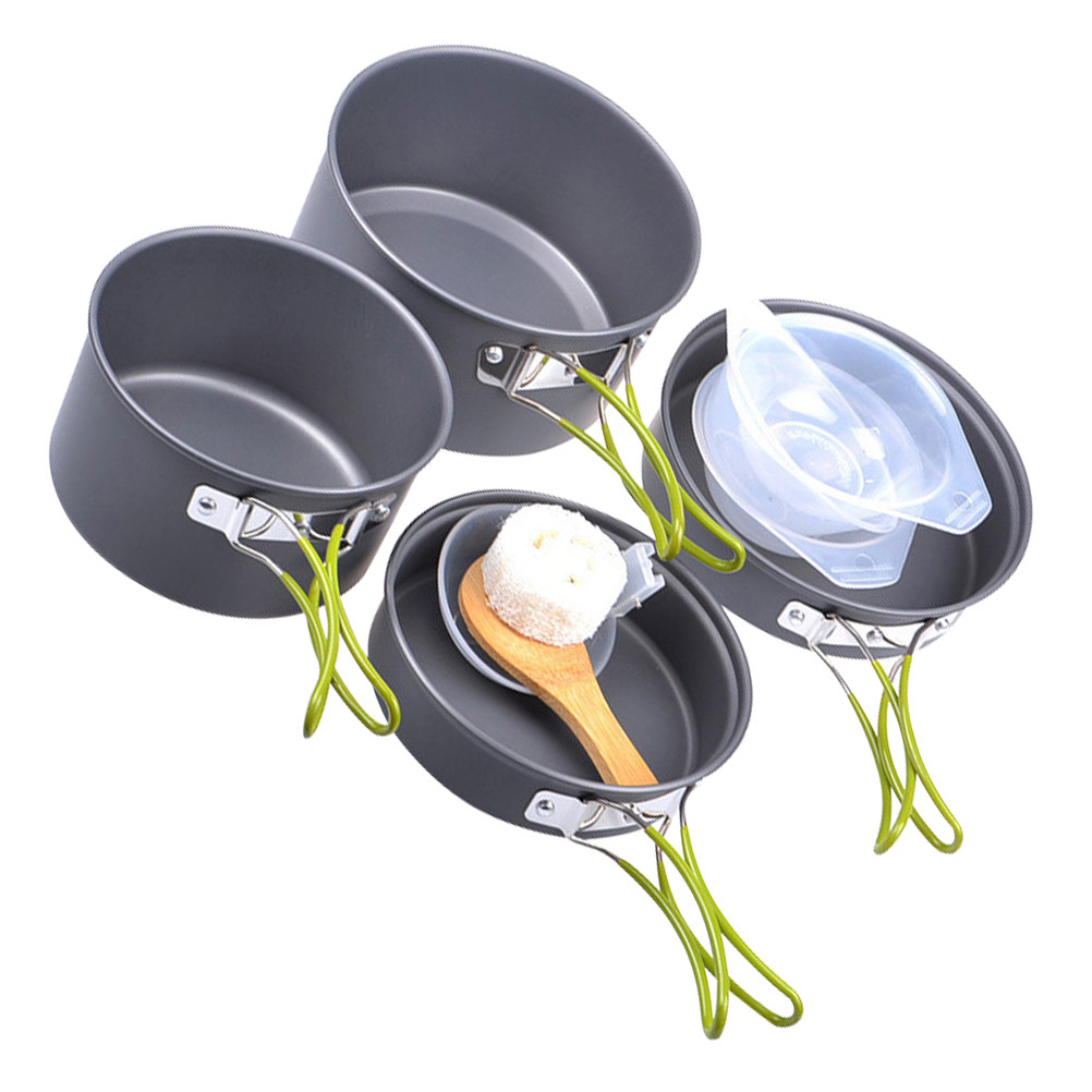 1Set Portable Camping Cookware - Camping Cooking Pan のレビューと価格