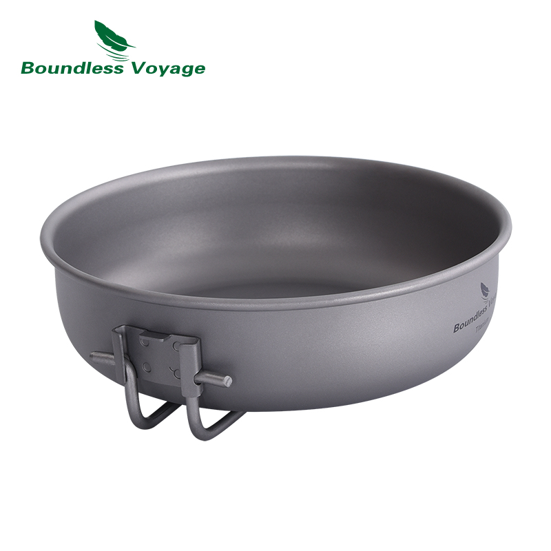 Boundless Voyage Ultra-light T - Camping Cooking Pan のレビューと価格