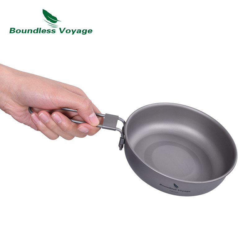 Boundless Voyage Ultra-light T - Camping Cooking Pan のレビューと価格