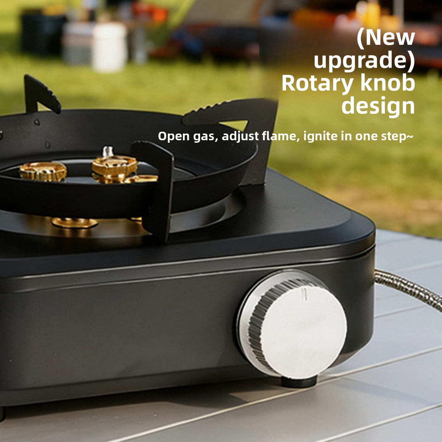 Portable Outdoor Camping Stove - Camping Cooking On Fire のレビューと価格