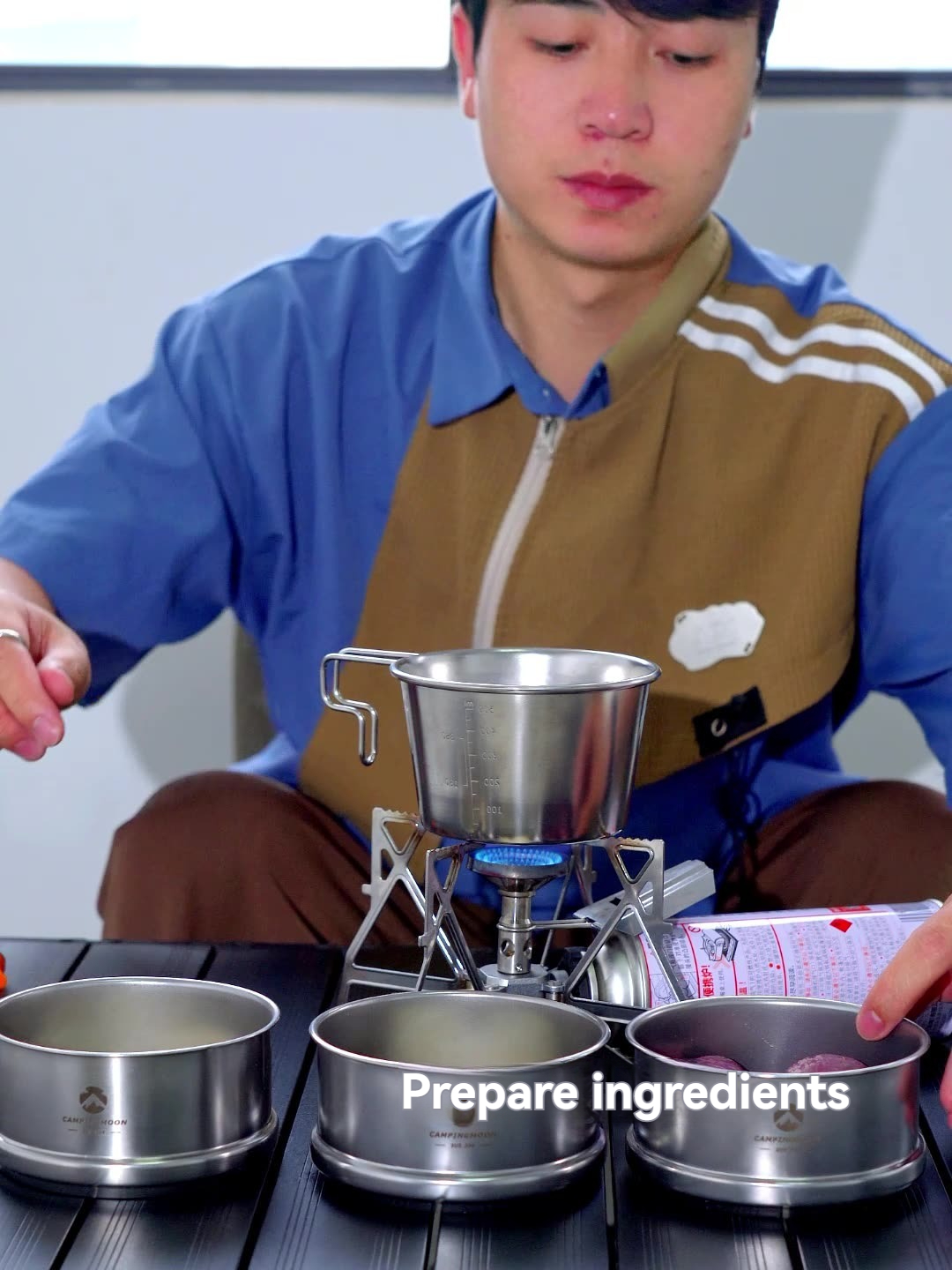 CAMPINGMOON Outdoor Camping Pi - Camping Cooking Bowl のレビューと価格