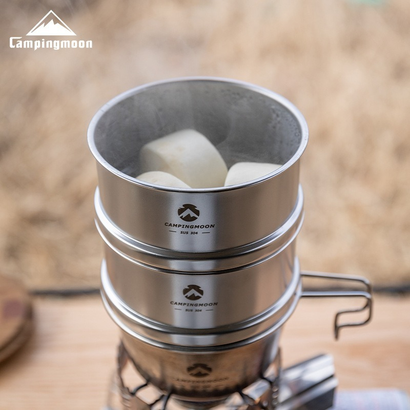 CAMPINGMOON Outdoor Camping Pi - Camping Cooking Bowl のレビューと価格