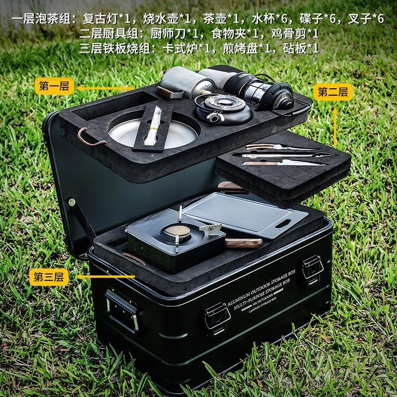 Camping set Outdoor tent, cano - Camping Cooking Canopy のレビューと価格