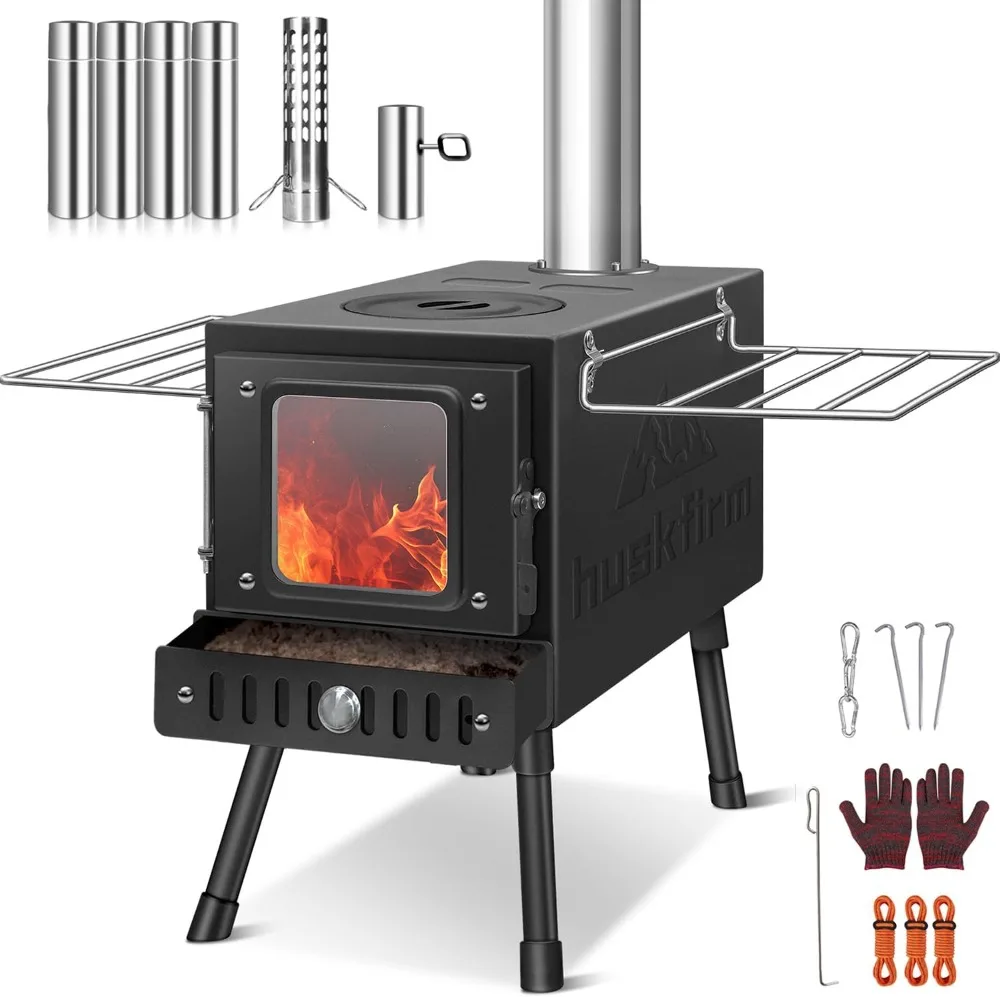 Portable Wood Burning Stove fo - Camping Cooking Tent のレビューと価格